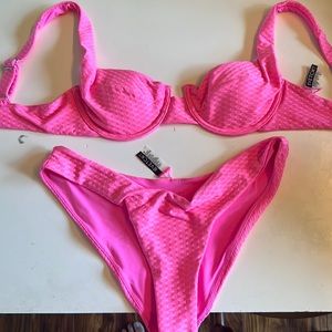 VETCHY LAGUNA BIKINI PINK SET - Size M
